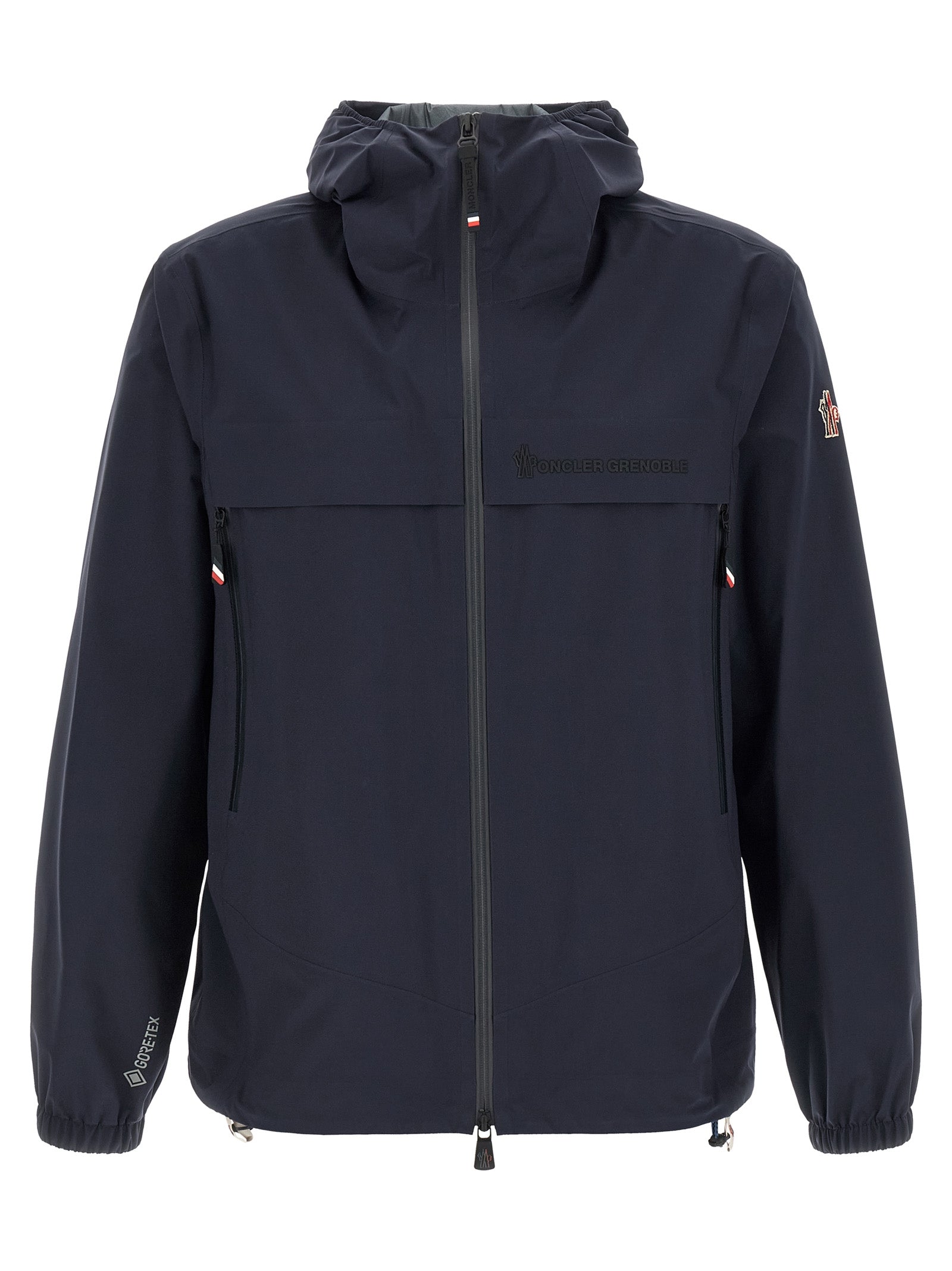 Blue Polyamide Shell Jacket