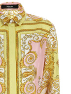 Multicolor Silk Short Dress
