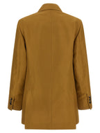 Brown Viscose Blazer