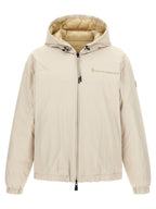 Beige Polyamide Shell Jacket