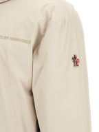 Beige Polyamide Shell Jacket