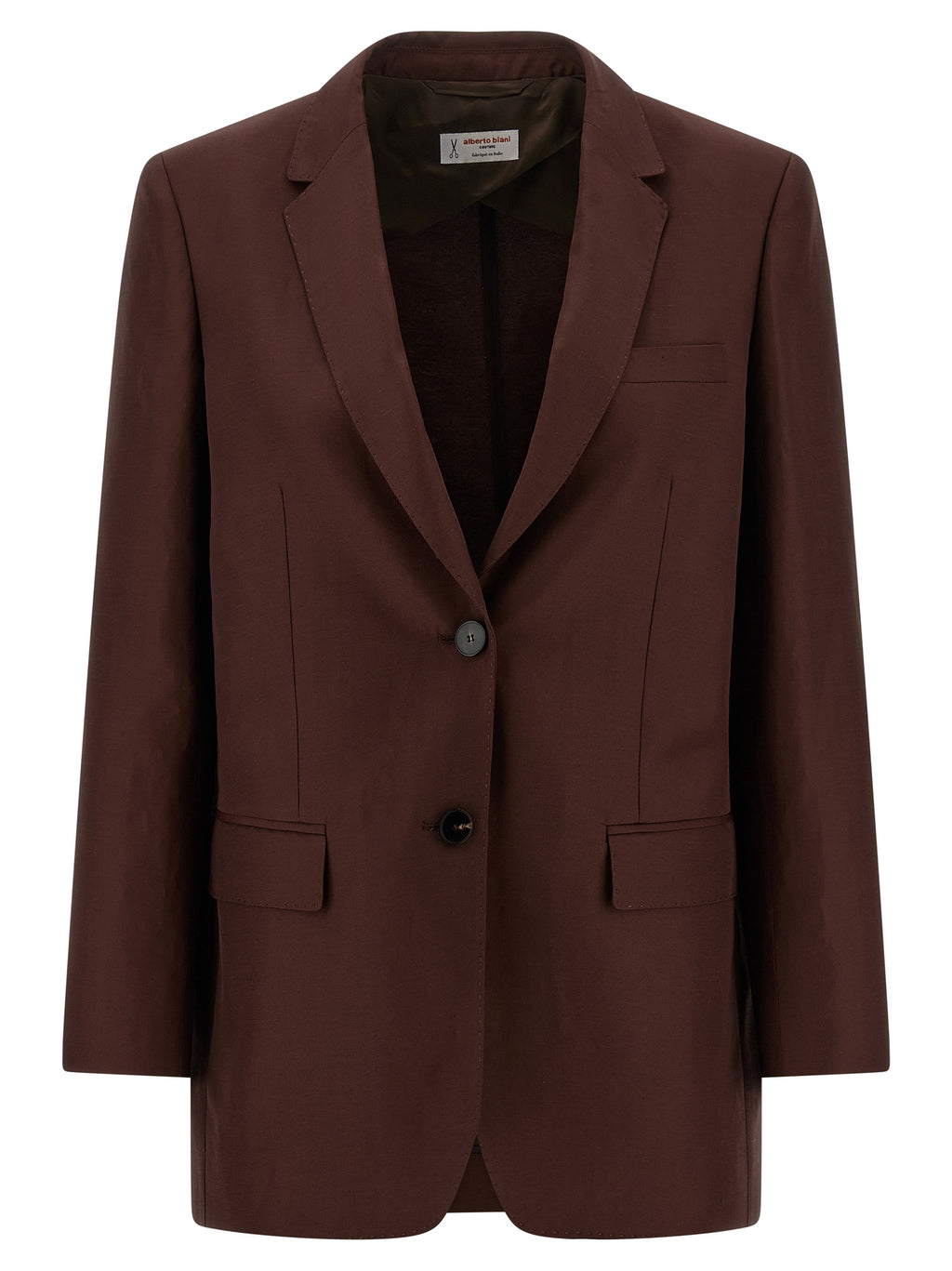 Brown Viscose Blazer