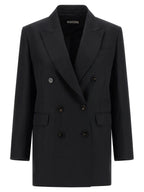 Black Viscose Blazer