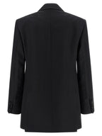 Black Viscose Blazer