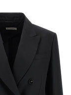 Black Viscose Blazer