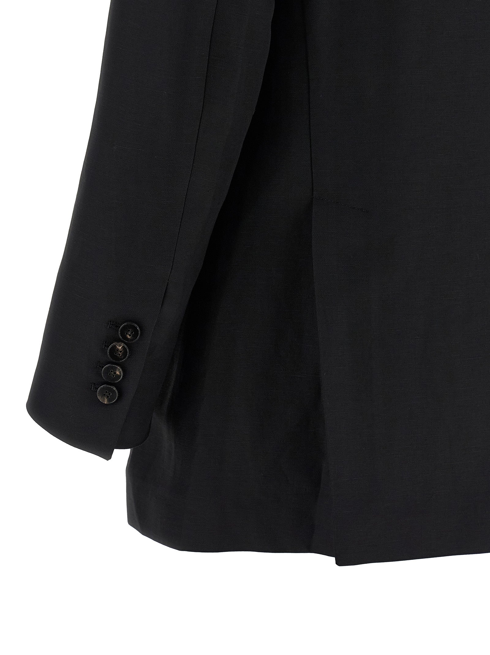 Black Viscose Blazer