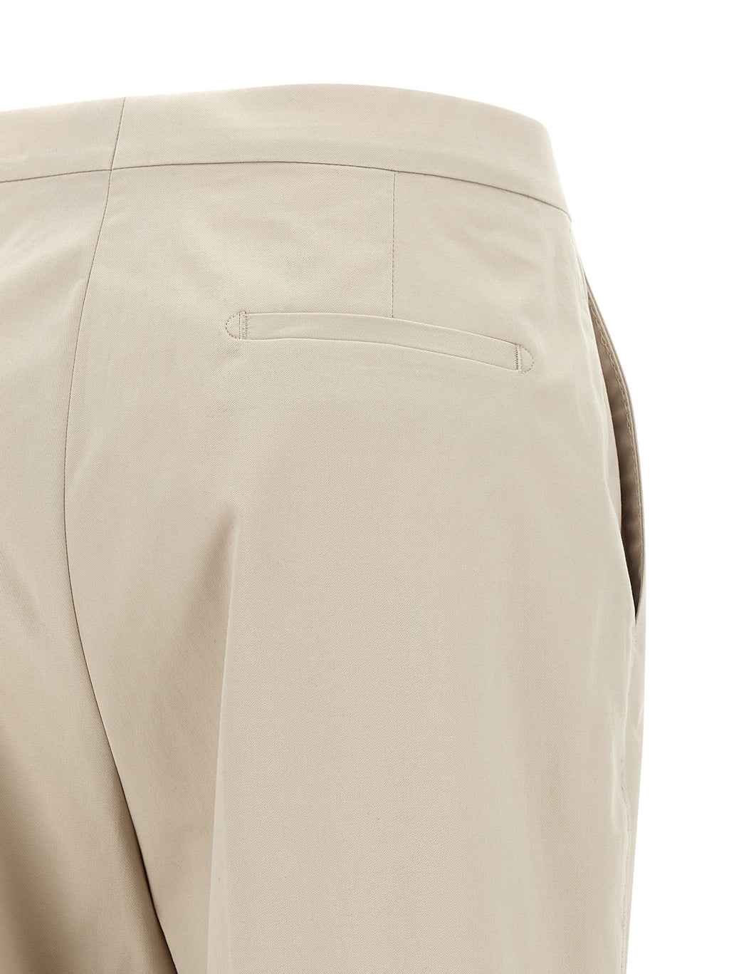 Beige Cotton Blazer