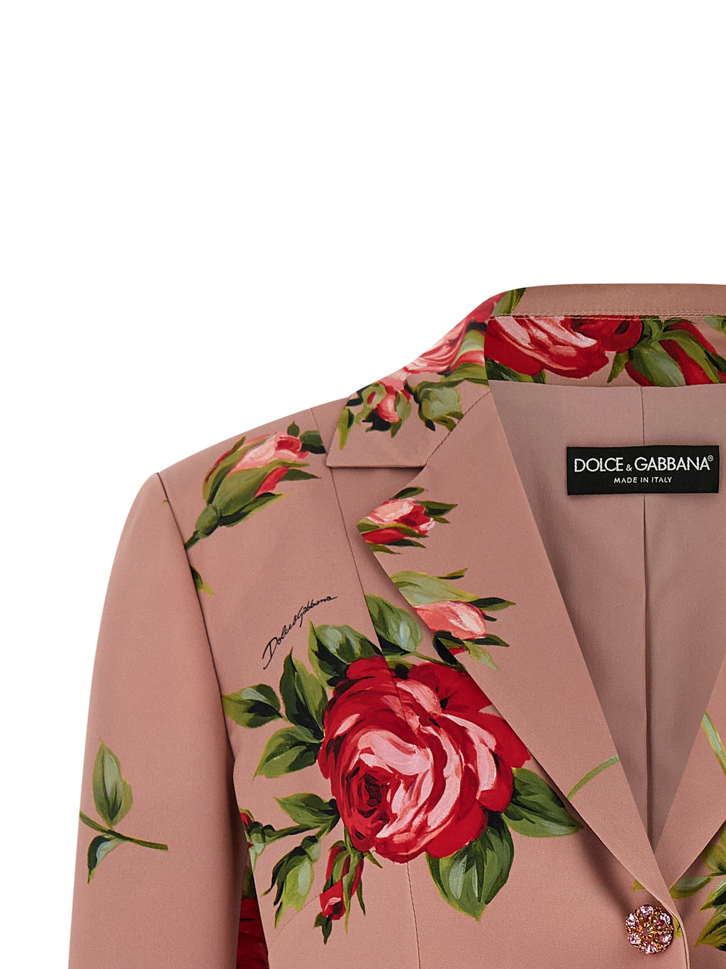 Multicolor Silk Blazer
