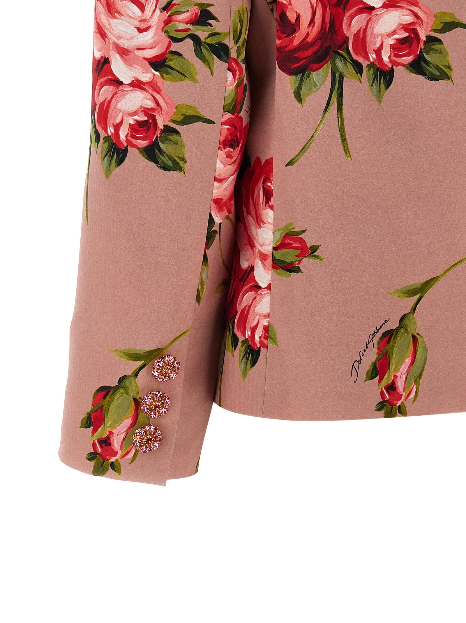 Multicolor Silk Blazer