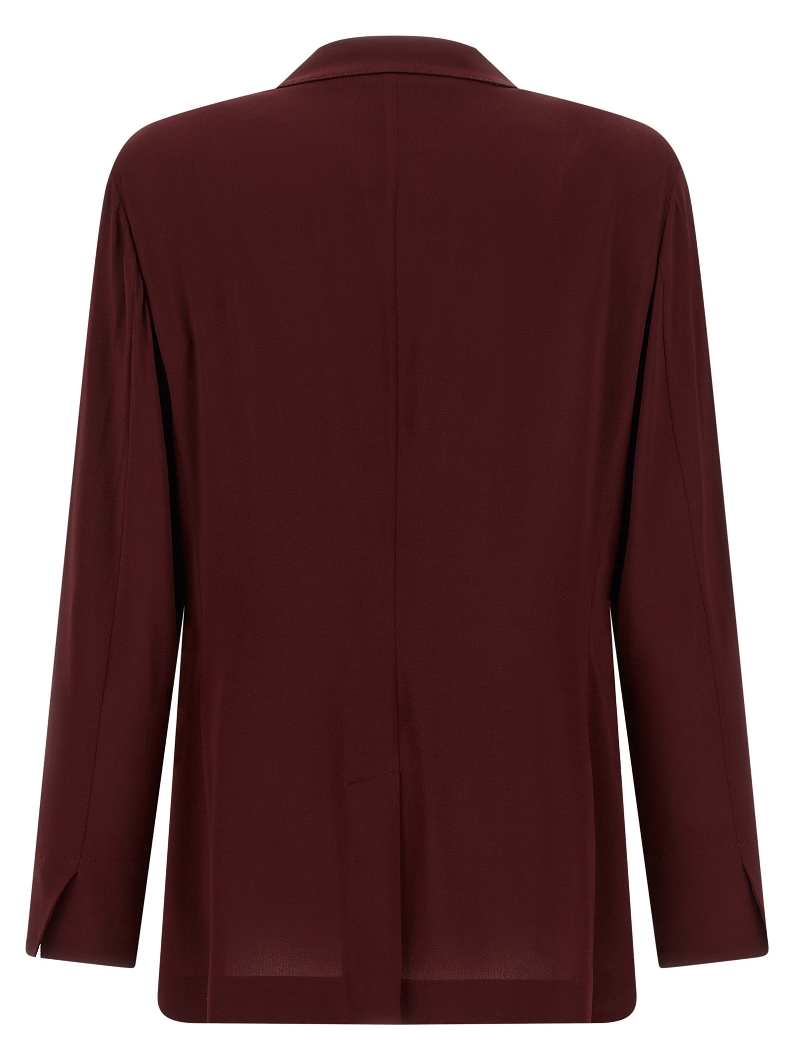 Bordeaux Viscose Blazer