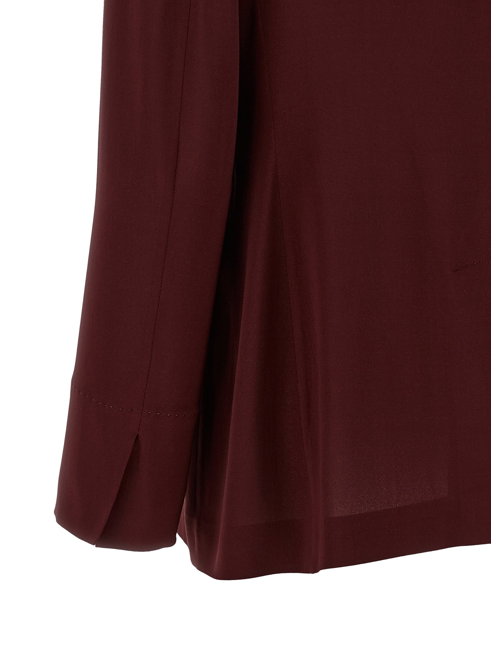 Bordeaux Viscose Blazer