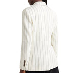 White Wool Blazer