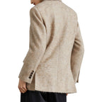 Beige Cashmere Blazer