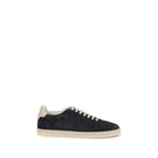 Brown Calf Leather Bos Taurus Low Top Sneakers