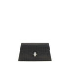 Black Calf Leather Bos Taurus Shoulder Bag