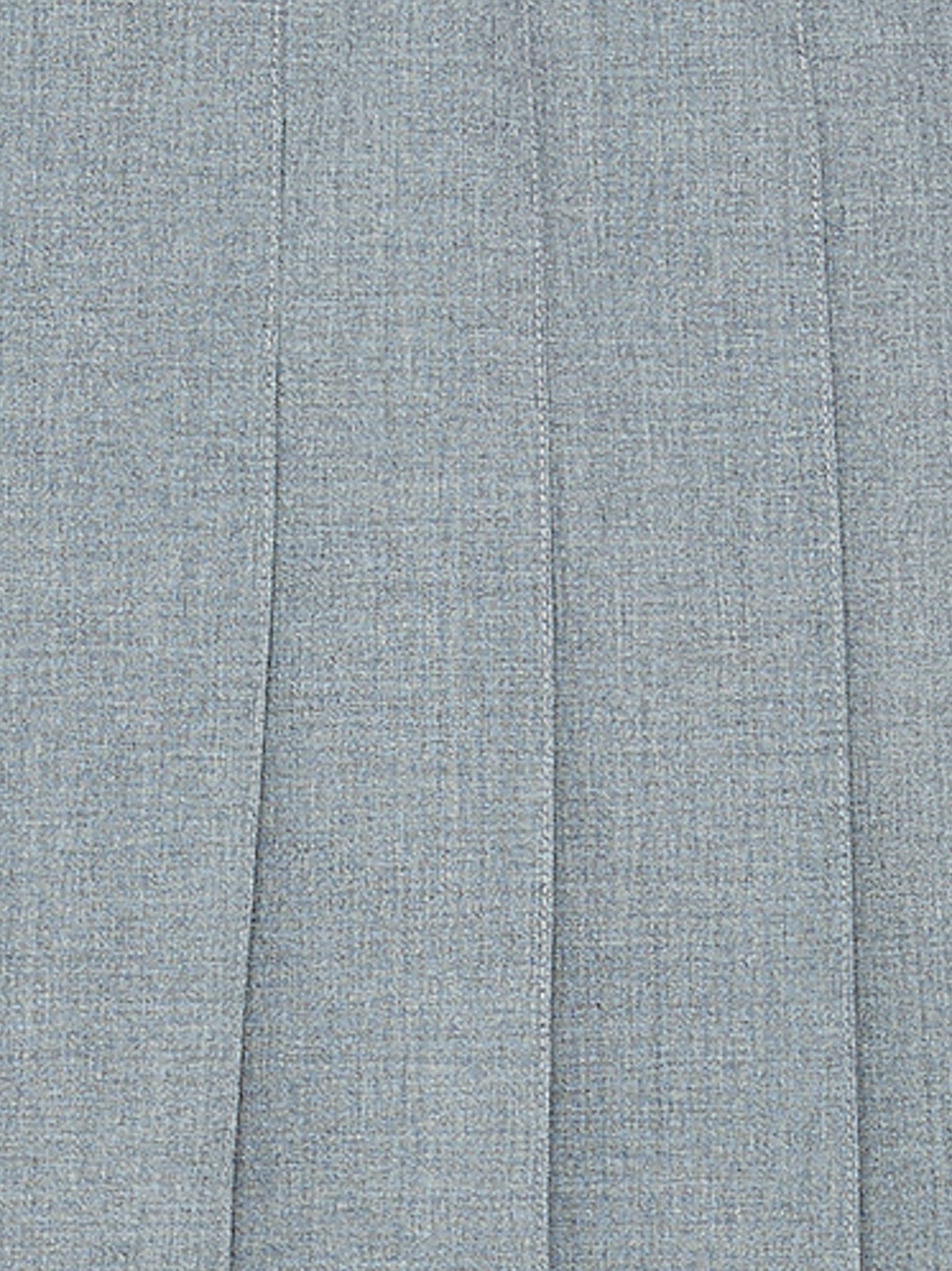 Gray Wool Long Skirt