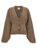Brown Cashmere Cardigan