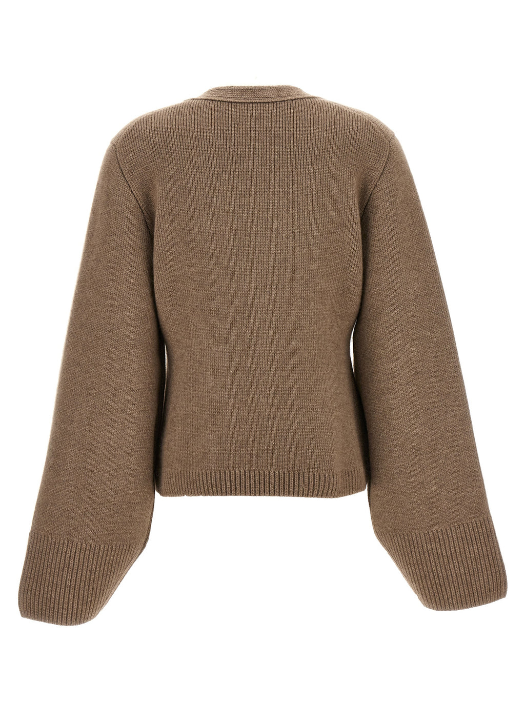 Brown Cashmere Cardigan