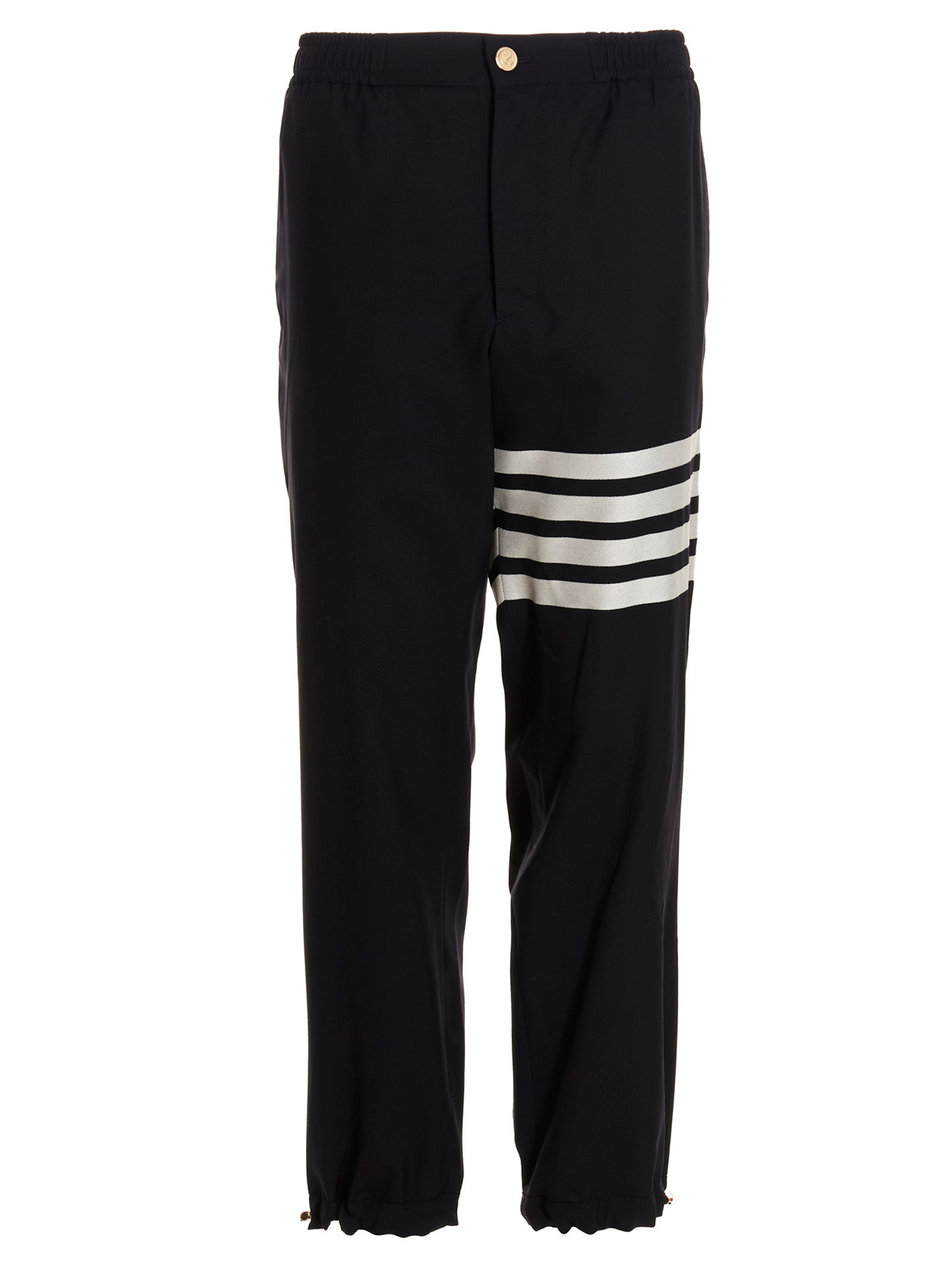 Blue Wool Athletic Pants