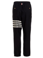 Blue Wool Athletic Pants