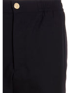 Blue Wool Athletic Pants