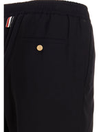 Blue Wool Athletic Pants