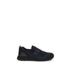 Blue Calf Leather Bos Taurus Athletic Sneakers