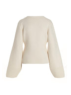 White Cashmere Cardigan