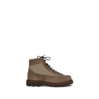 Brown Calf Leather Bos Taurus Lace-Up Boots