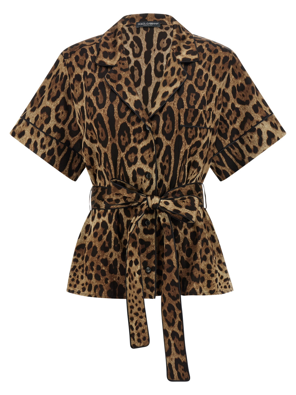 Brown Silk Blouse