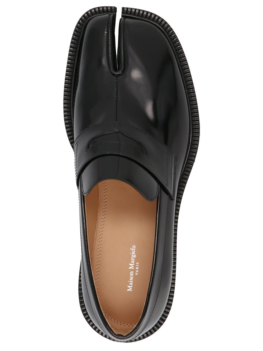 Black Calfskin Slip-On Loafers