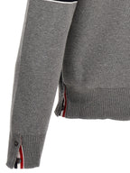 Gray Cotton Cardigan