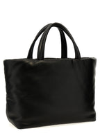Black Lamb Leather Tote Bag