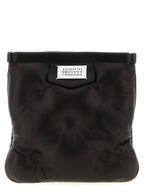 Black Lambskin Crossbody Bag