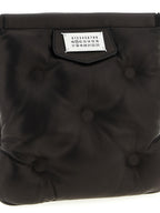 Black Lambskin Crossbody Bag