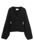 Black Cashmere Cardigan