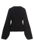 Black Cashmere Cardigan
