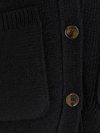 Black Cashmere Cardigan