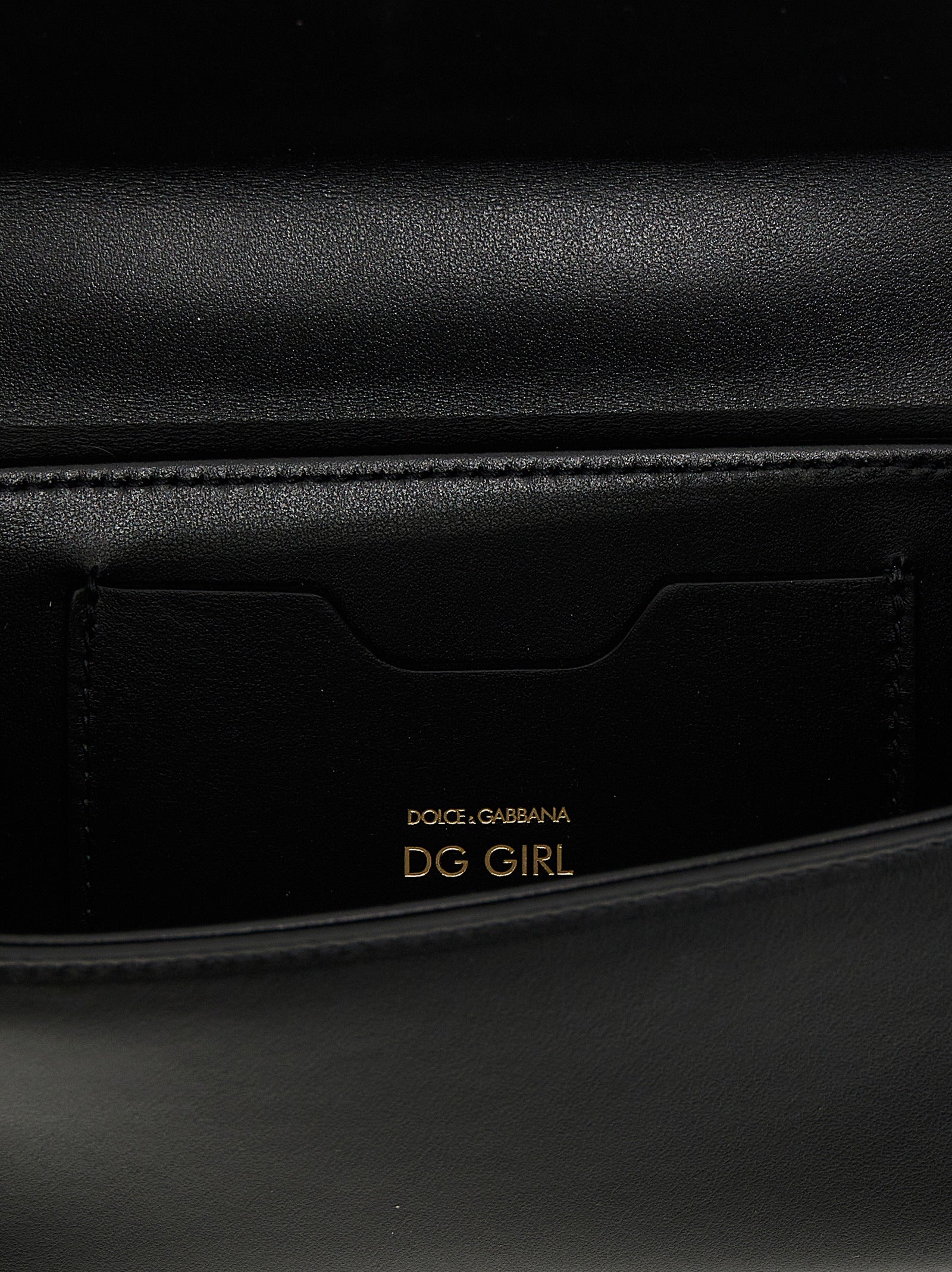Black Calfskin Crossbody Bag