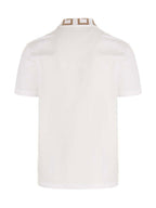 White Cotton Polo Shirt