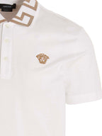 White Cotton Polo Shirt
