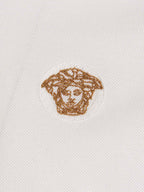 White Cotton Polo Shirt
