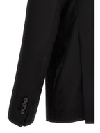 Black Virgin Wool Two-Piece Suit