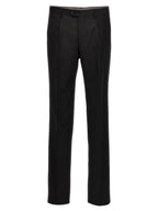 Black Virgin Wool Two-Piece Suit