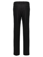 Black Virgin Wool Two-Piece Suit