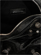 Black Lamb Leather Crossbody Bag