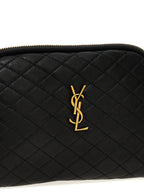 Black Lamb Leather Crossbody Bag