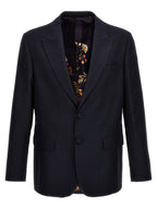 Blue Cotton Blazer