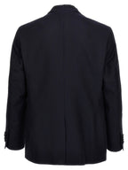 Blue Cotton Blazer