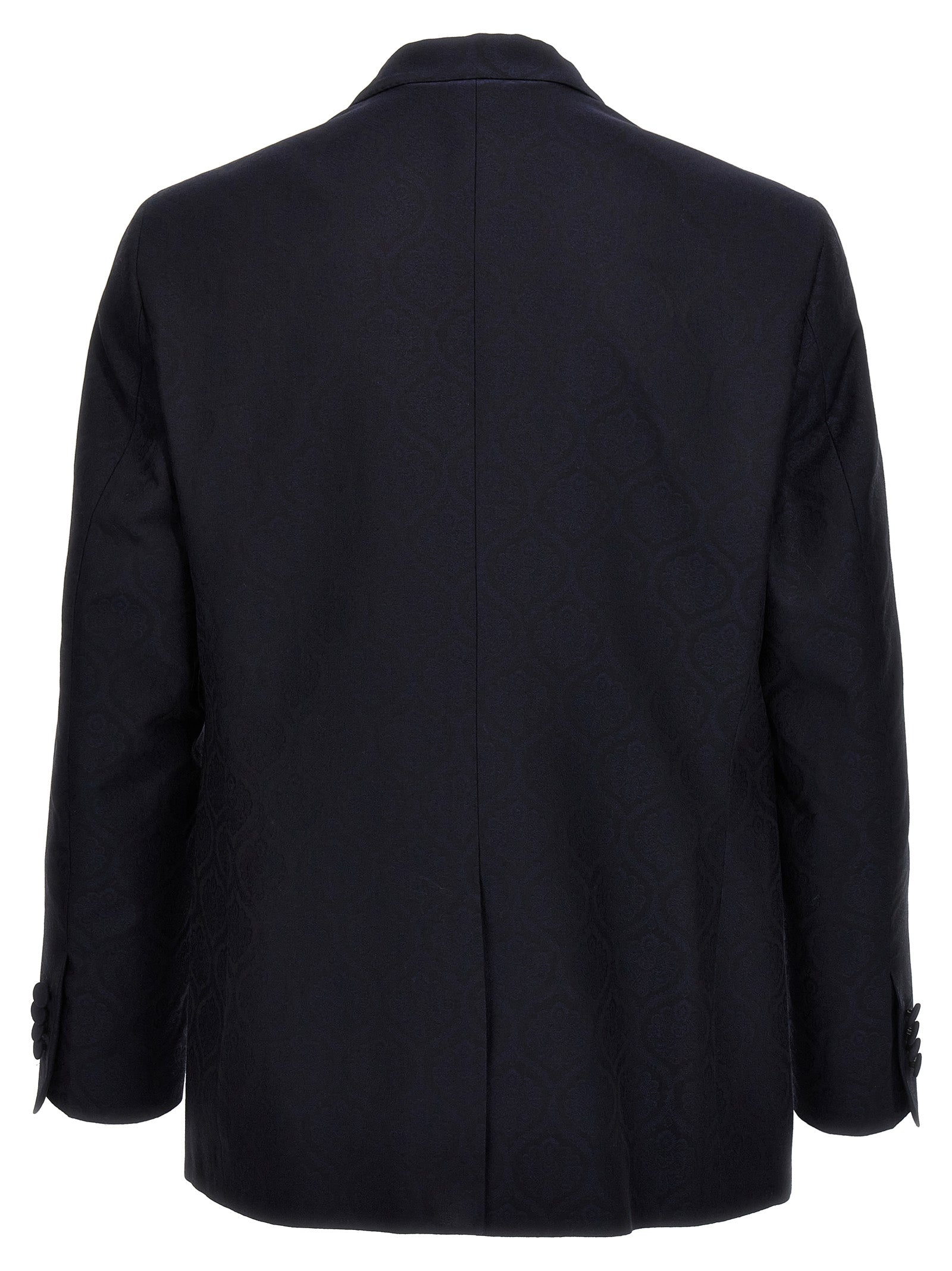 Blue Cotton Blazer